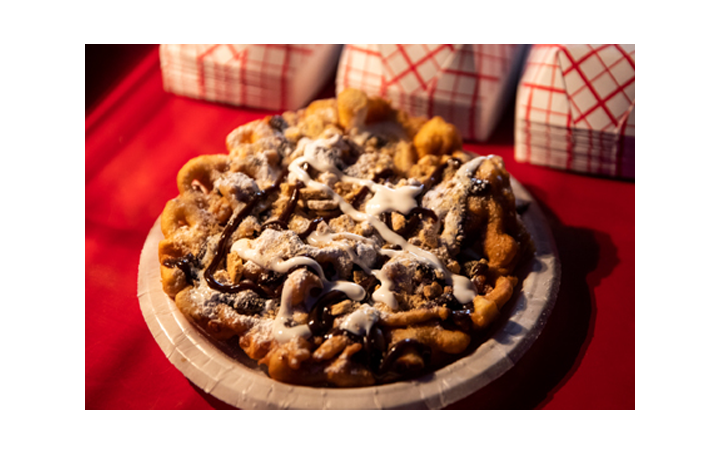 S'mores Funnel Cake