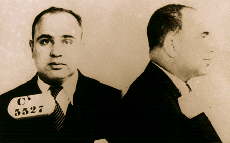 Al Capone's mugshot